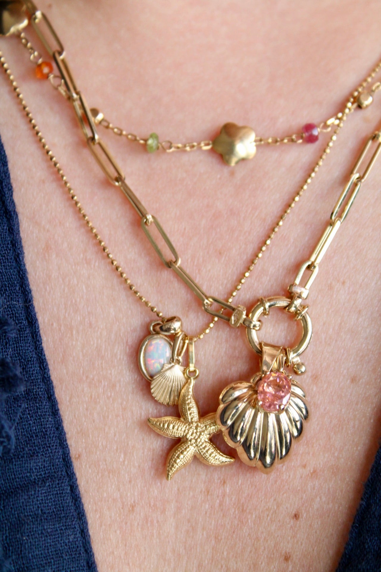 Tiny Shell Charm