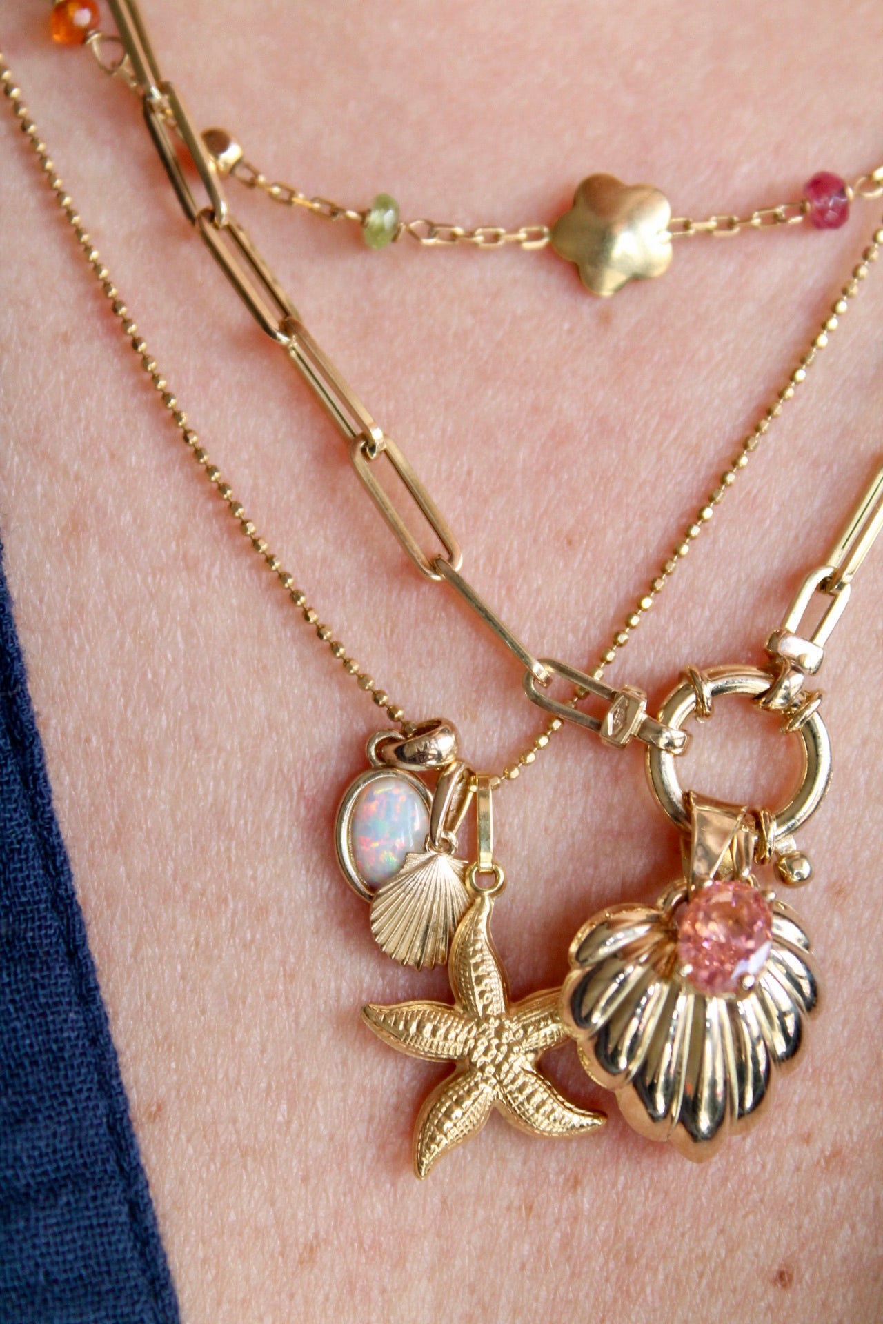 Tiny Shell Charm