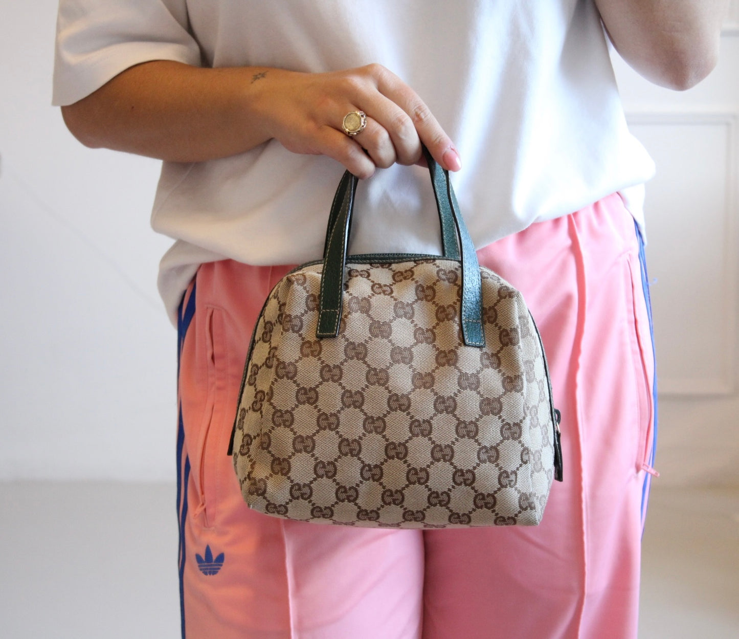 Gucci GG Canvas Balthus Hand Bag