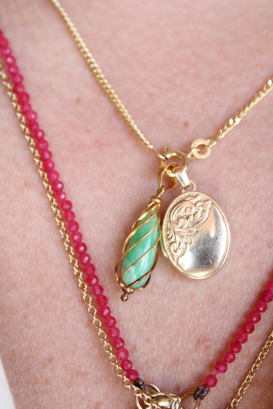 Oval Photo Locket
