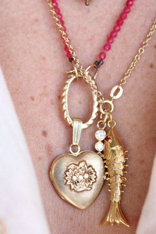 Moving Fish Charm