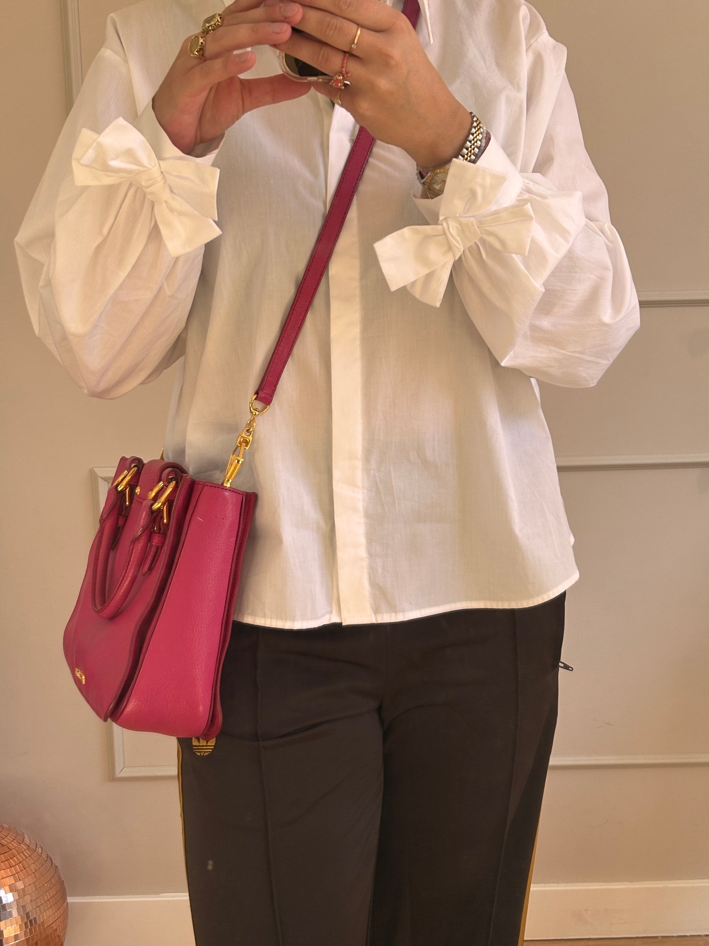 Miu Miu 2way Leather Hand Bag