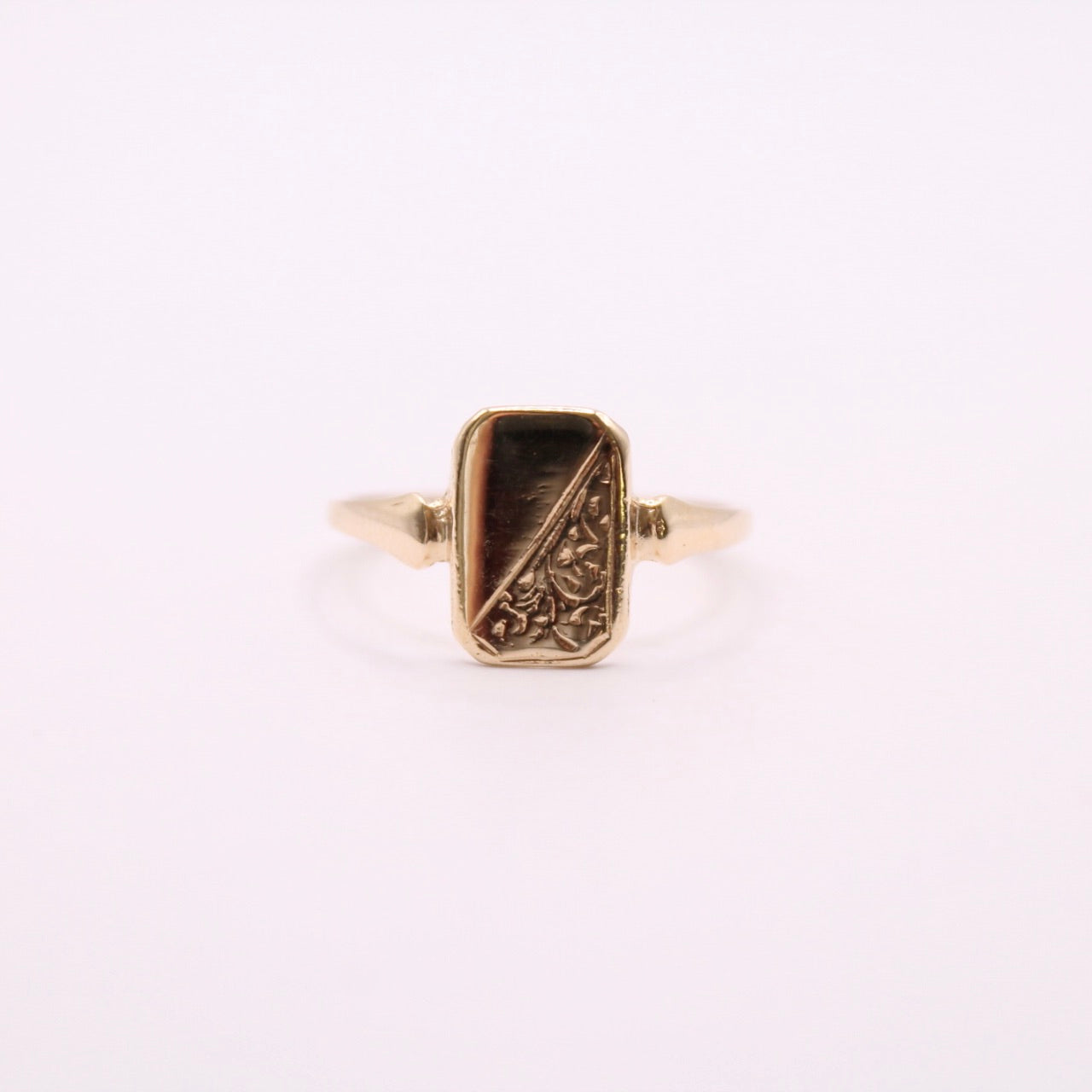 Engraved Signet Ring