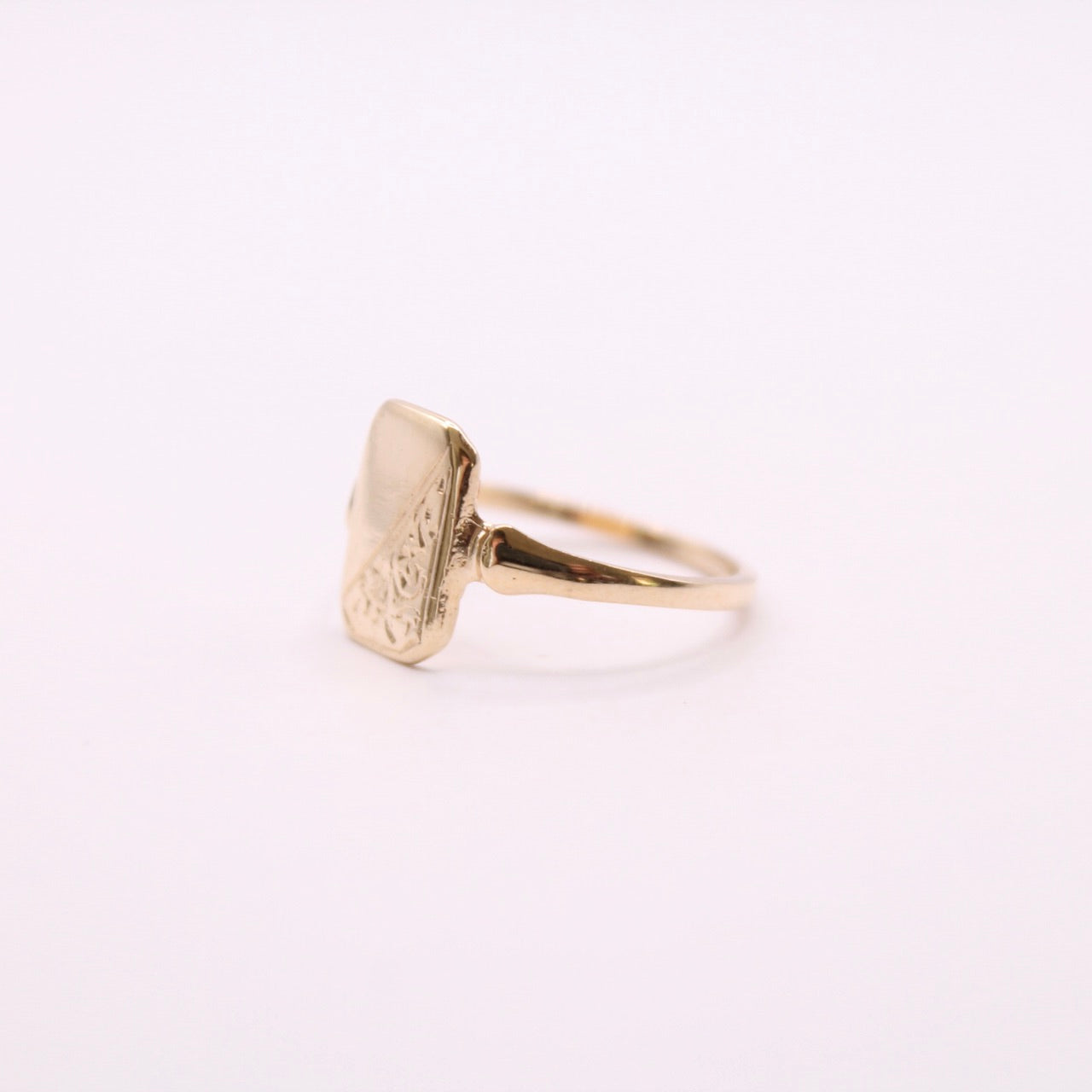 Engraved Signet Ring