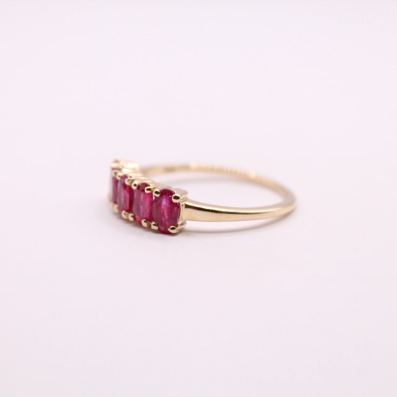 Ruby Row Ring