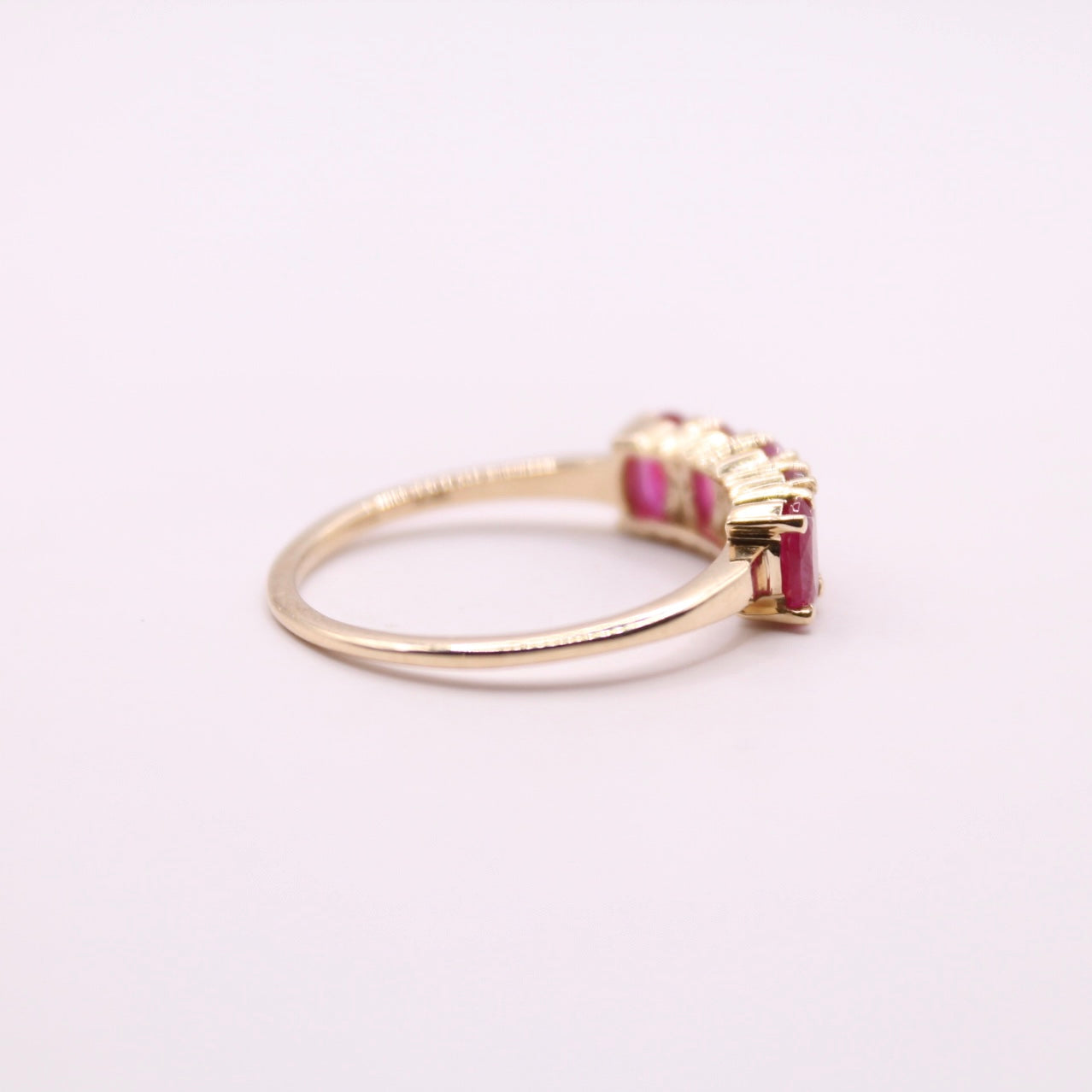 Ruby Row Ring