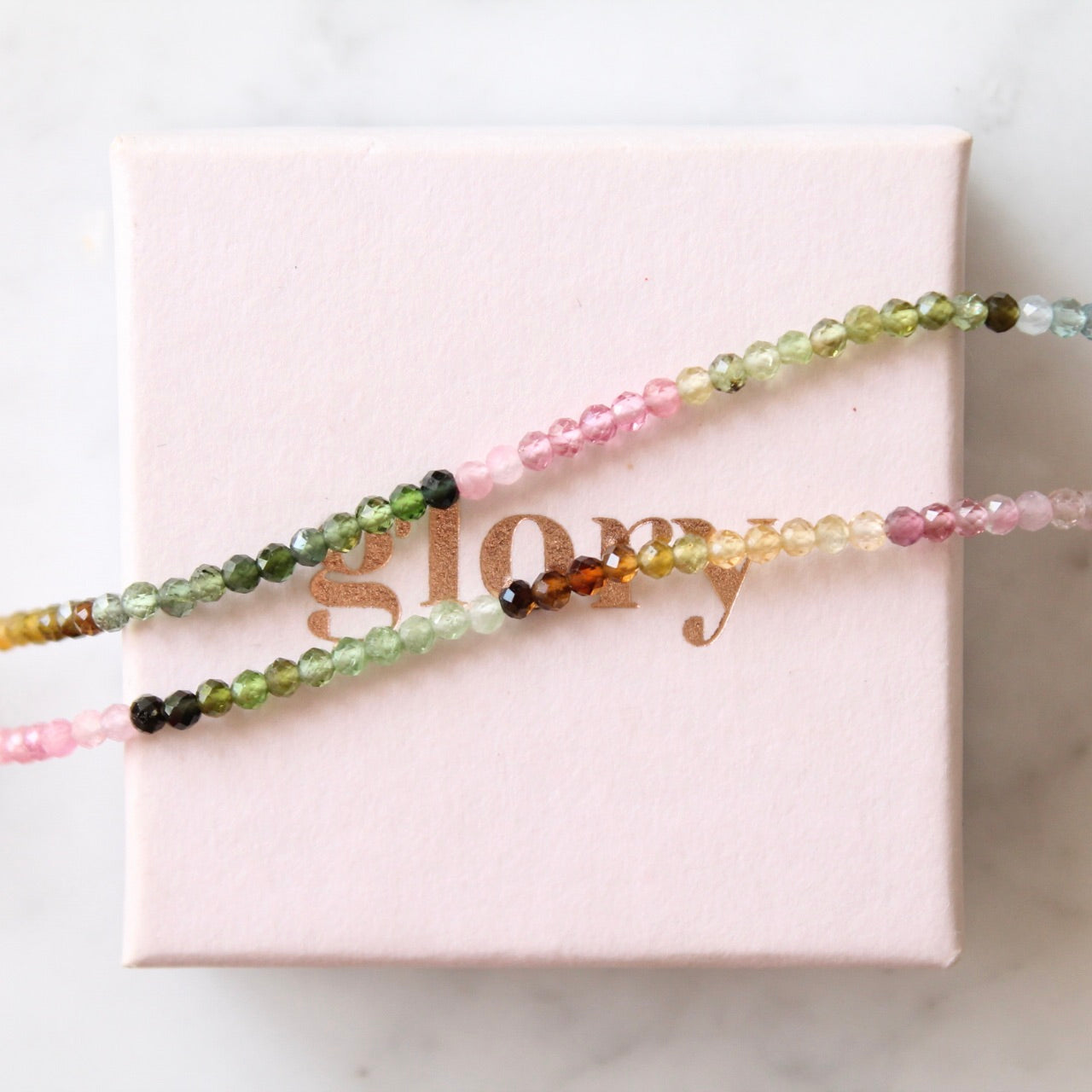 Multi Tourmaline Gem Necklace