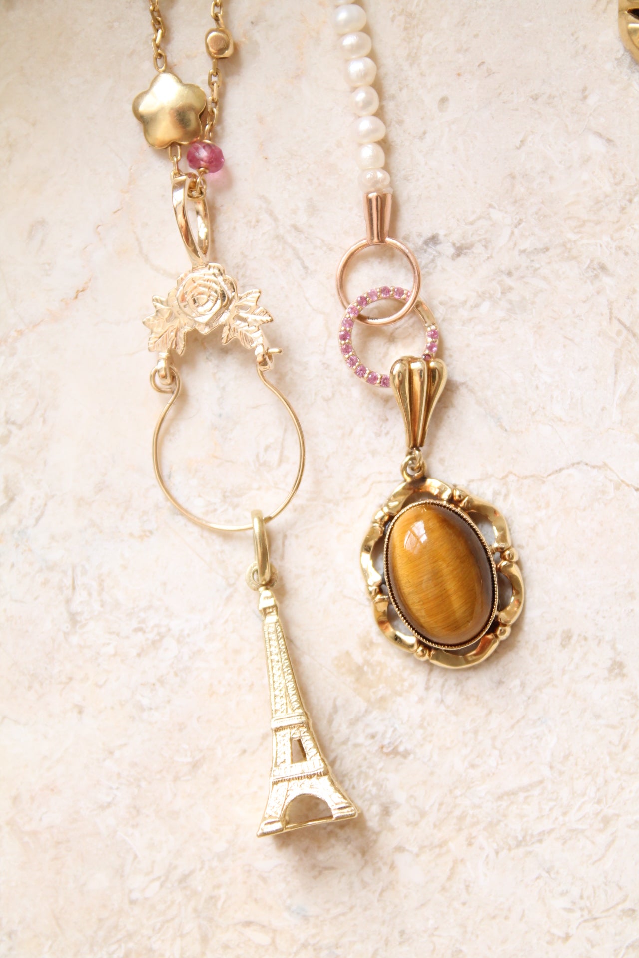 Pink Sapphire Connector