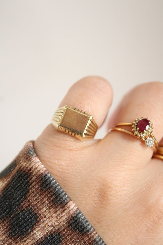 Bold Signet Ring