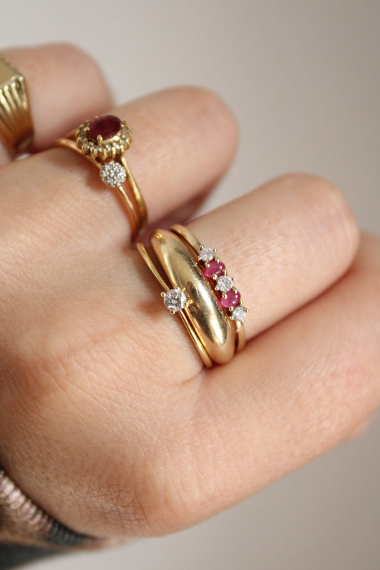 Dainty Diamond Ring