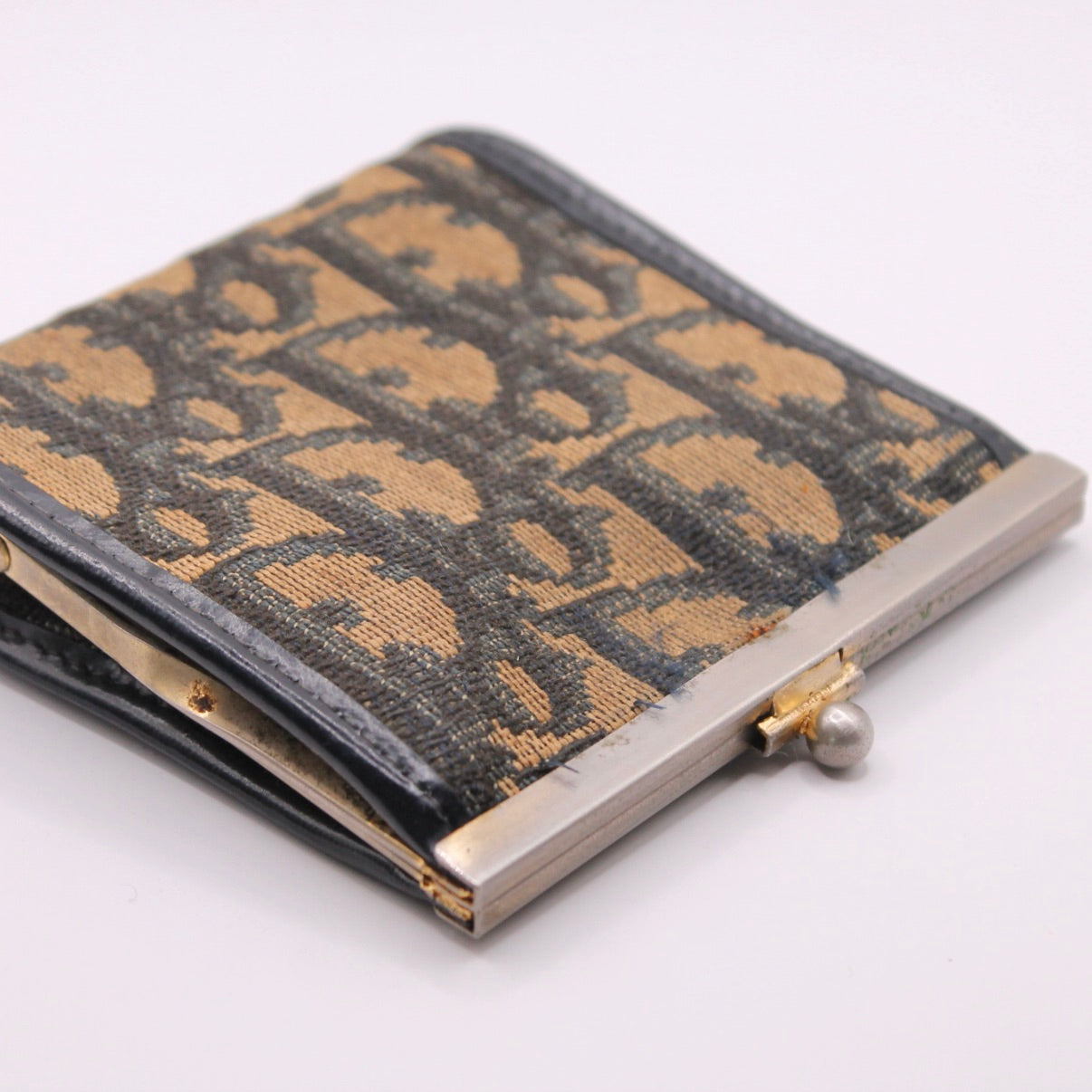 Christian Dior Trotter Canvas Wallet