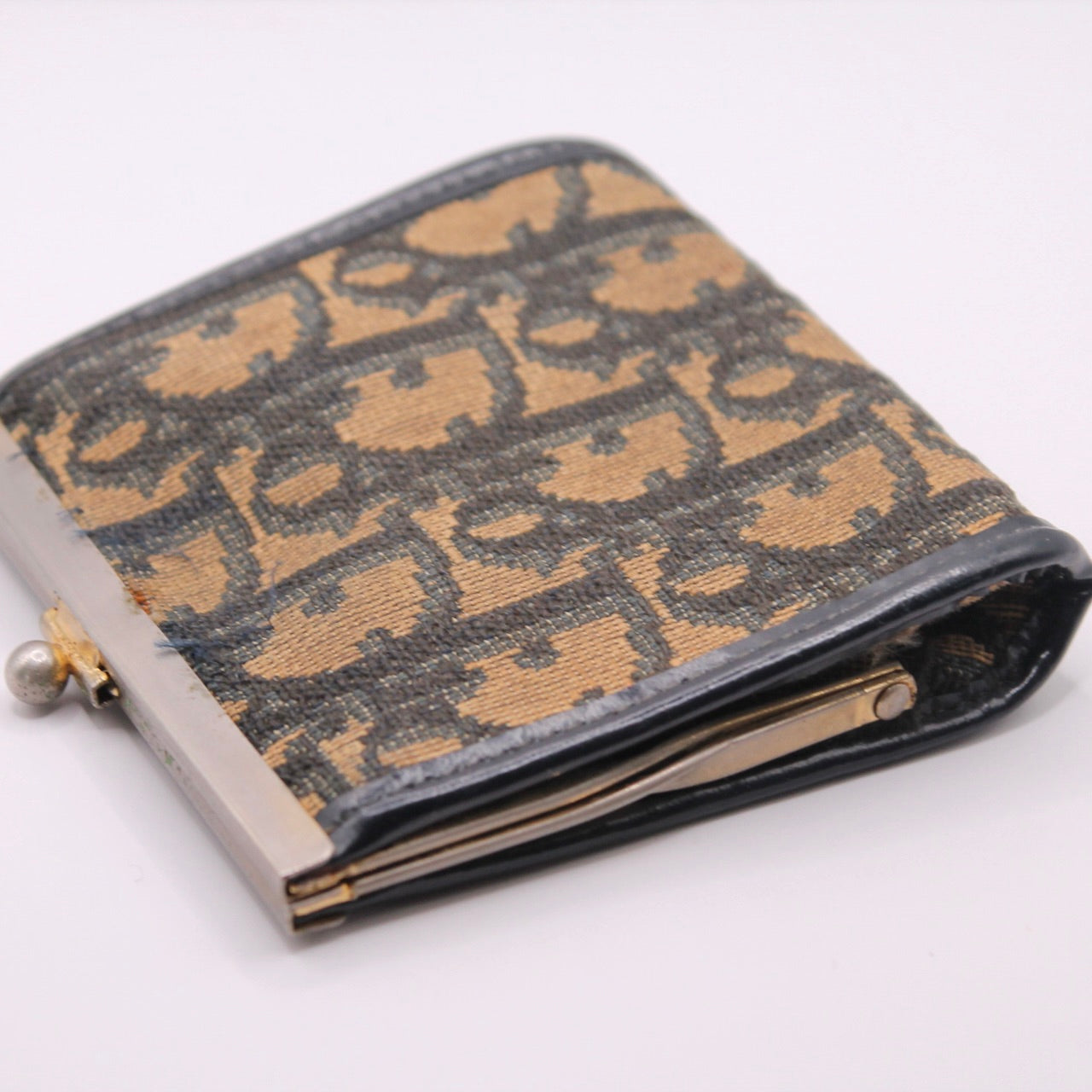 Christian Dior Trotter Canvas Wallet
