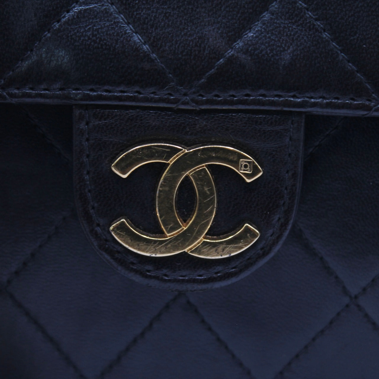 Chanel Push Lock Shoulder Bag