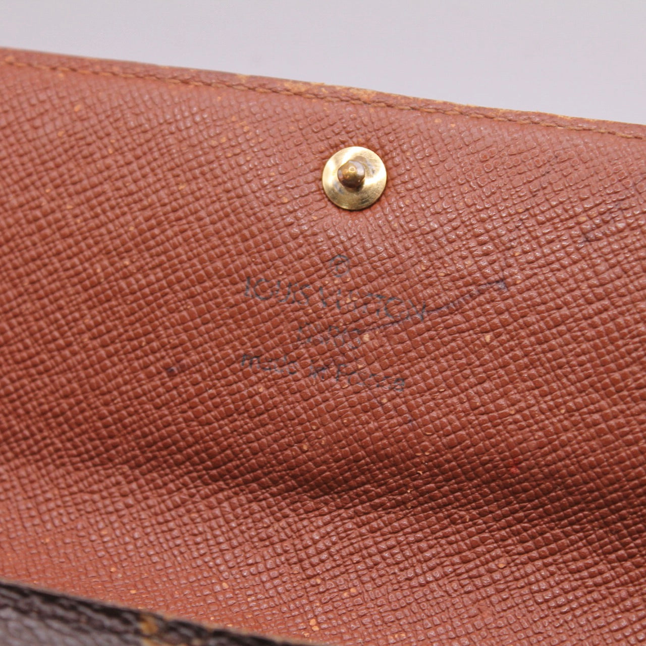 Louis Vuitton Monogram Sarah Long Wallet