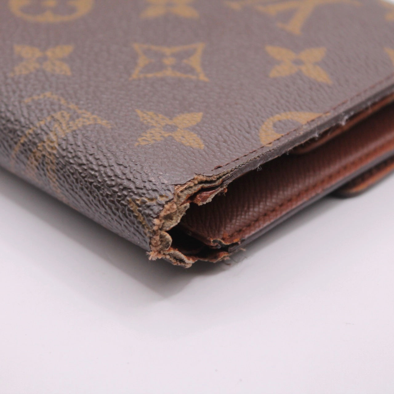 Louis Vuitton Monogram Porte Tresor Etui Papier Wallet
