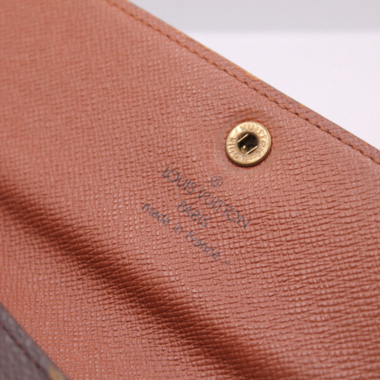 Louis Vuitton Monogram Porte Tresor Etui Papier Wallet