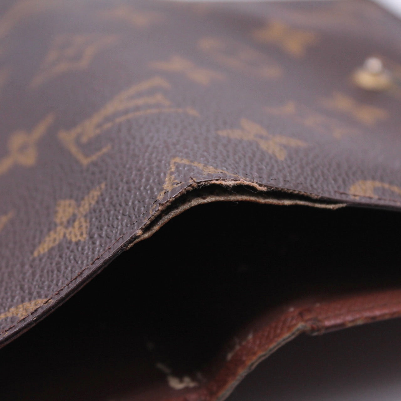 Louis Vuitton Monogram Porte Tresor Etui Papier Wallet