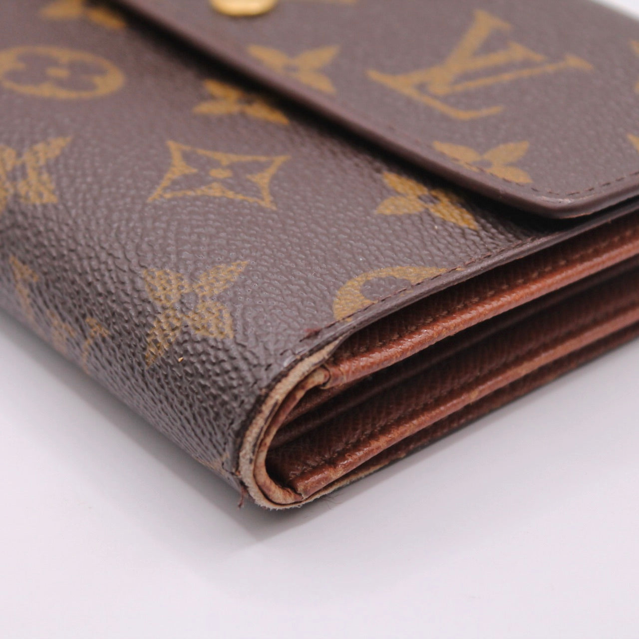 Louis Vuitton Monogram Porte Tresor Etui Papier Wallet
