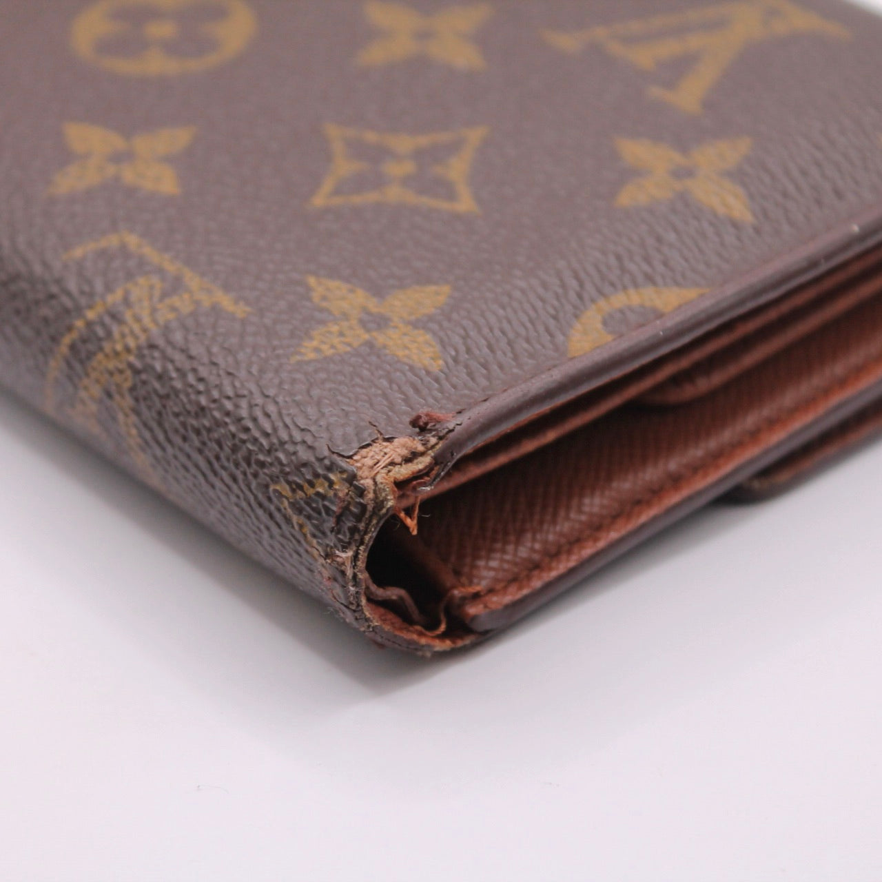 Louis Vuitton Monogram Porte Tresor Etui Papier Wallet