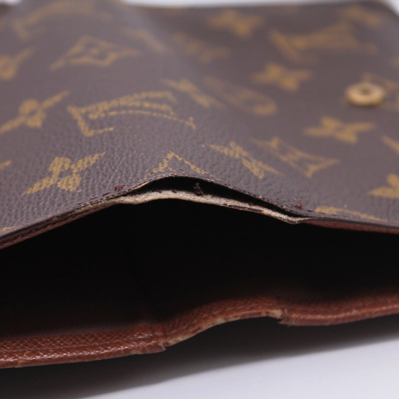 Louis Vuitton Monogram Porte Tresor Etui Papier Wallet