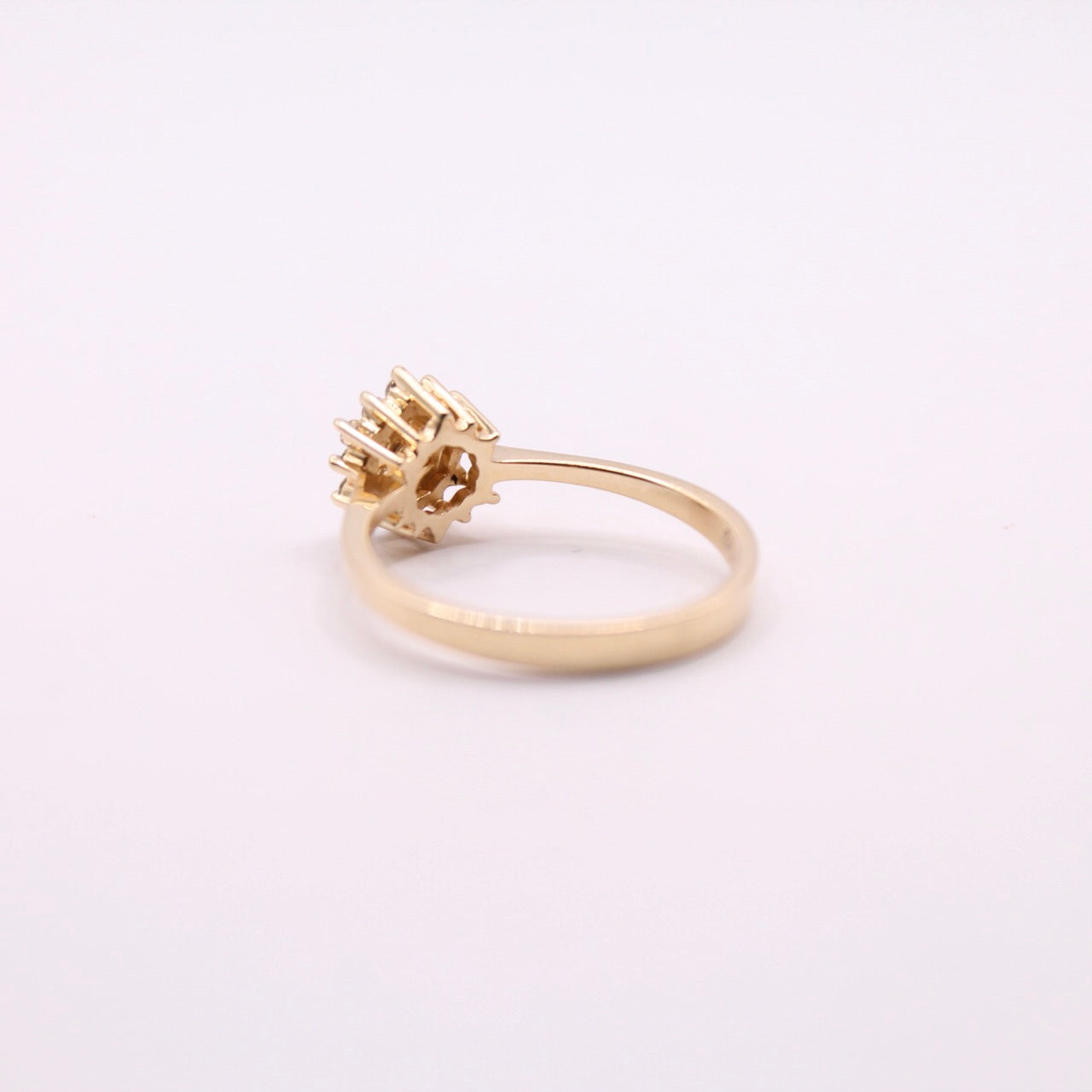 Diamond Cluster Ring