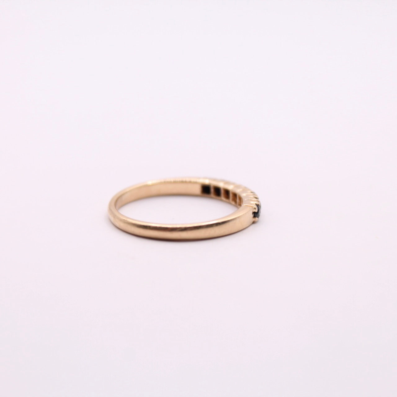 Sapphire Row Ring