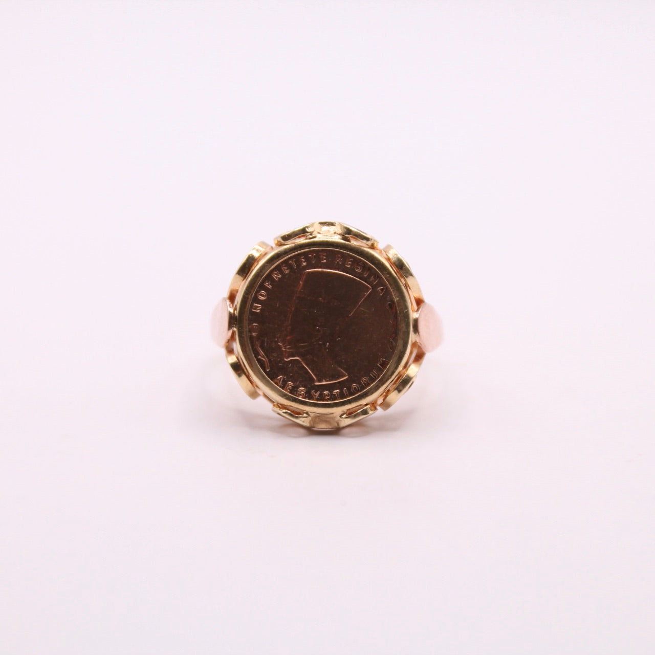 Nefertiti Coin Ring