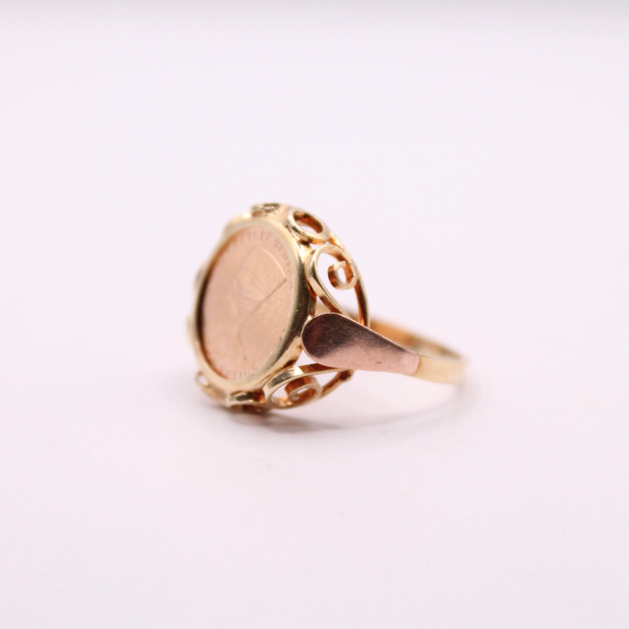 Nefertiti Coin Ring