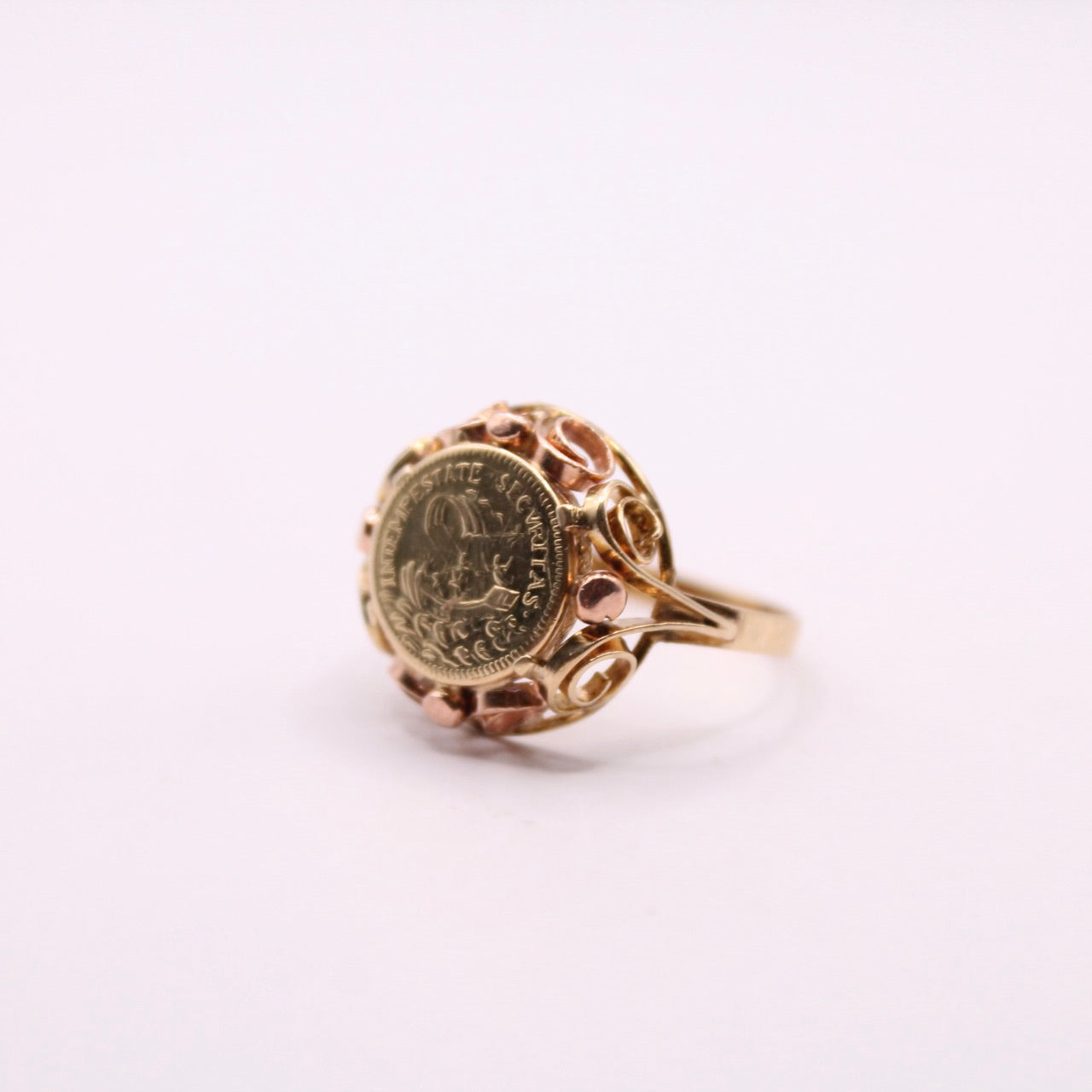 Very Rare St George Coin Ring
