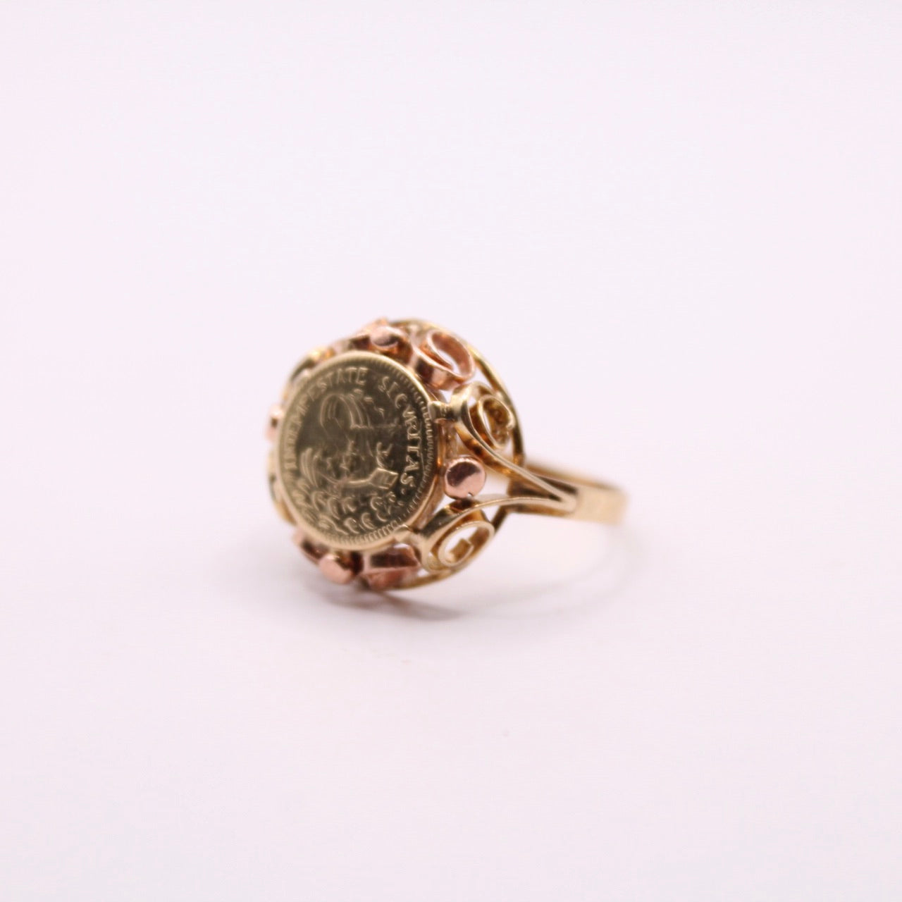 Very Rare St George Coin Ring