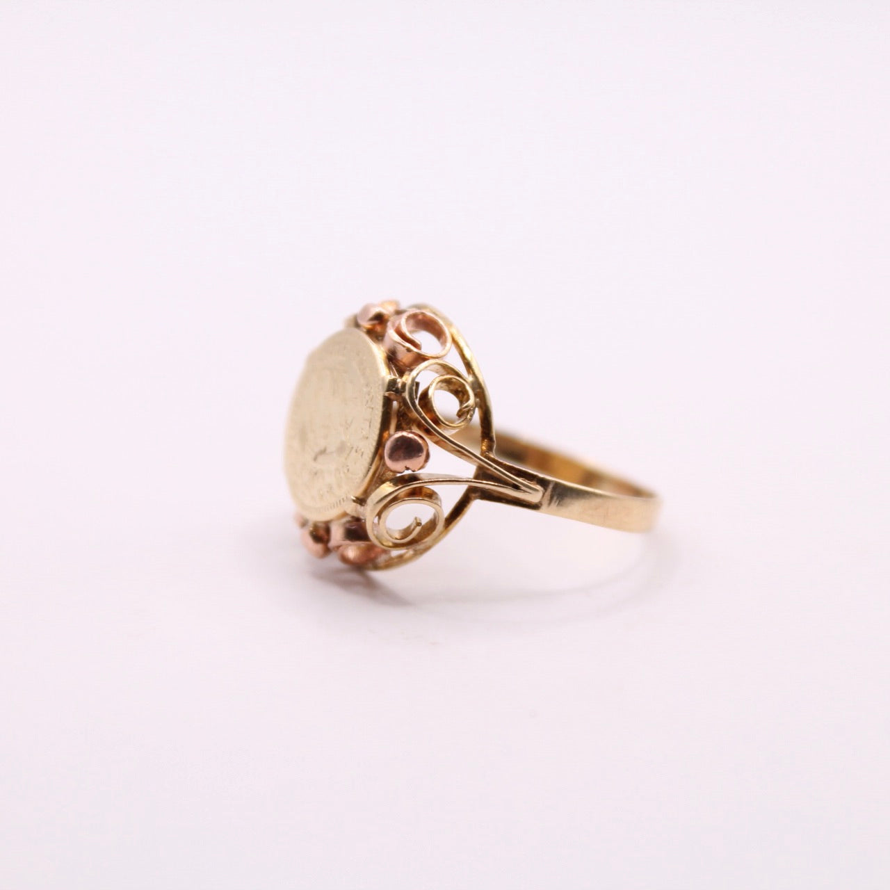 Very Rare St George Coin Ring