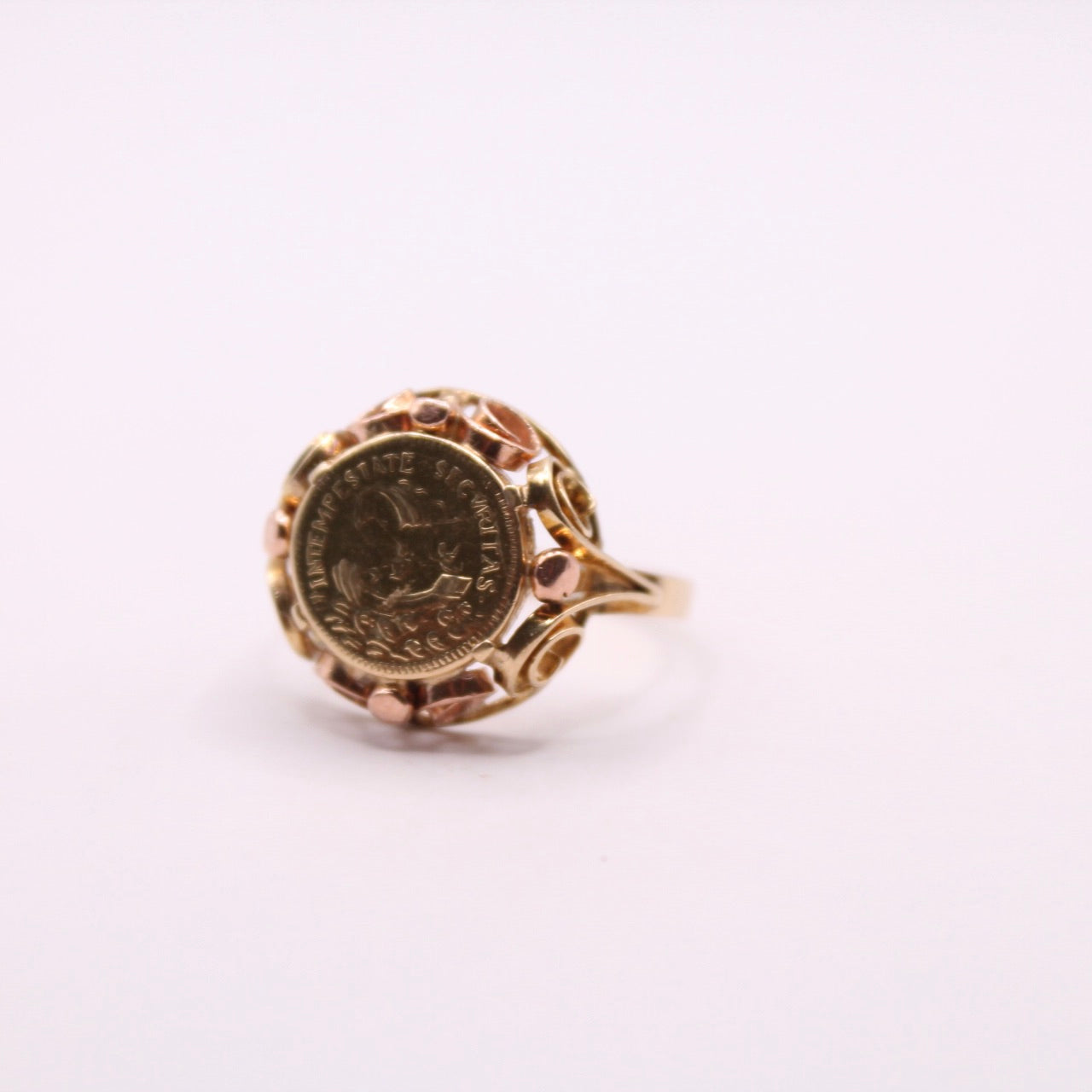 Very Rare St George Coin Ring