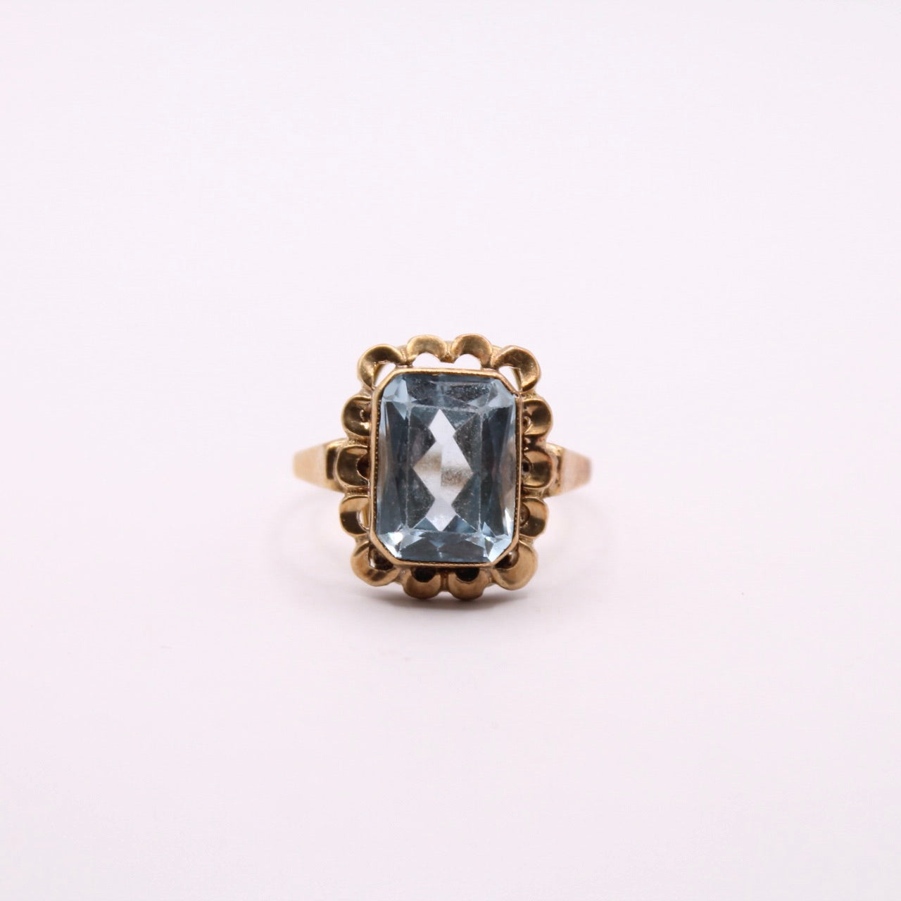 Aquamarine Statement Ring
