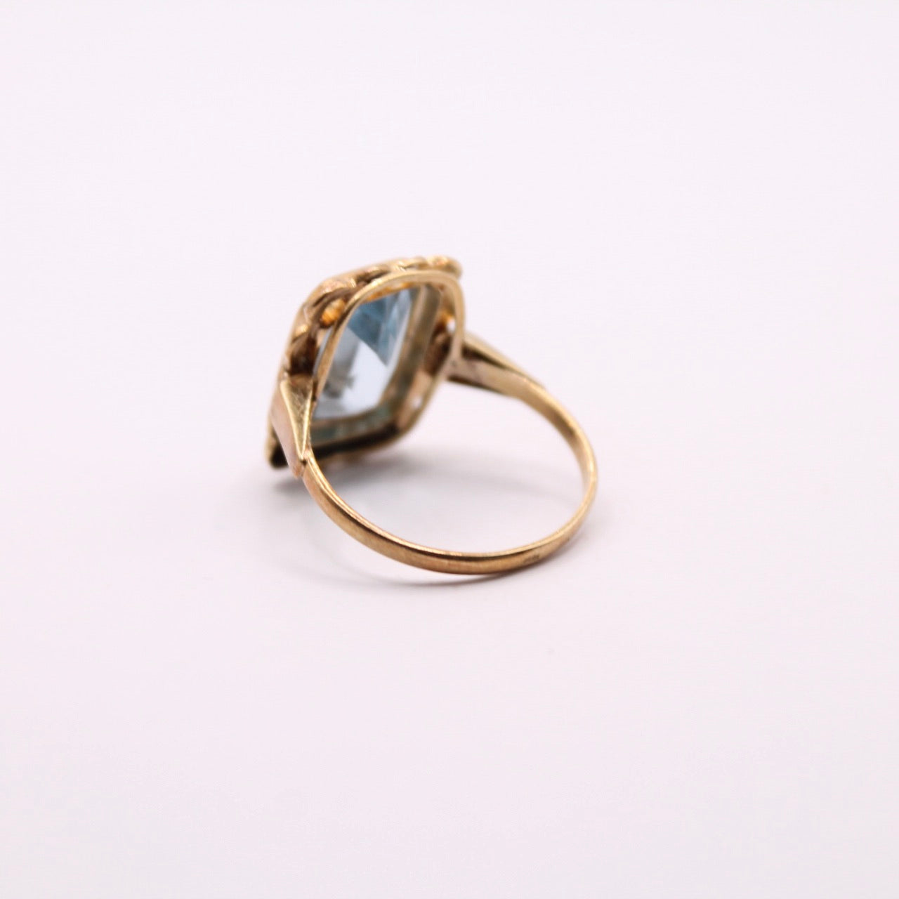 Aquamarine Statement Ring