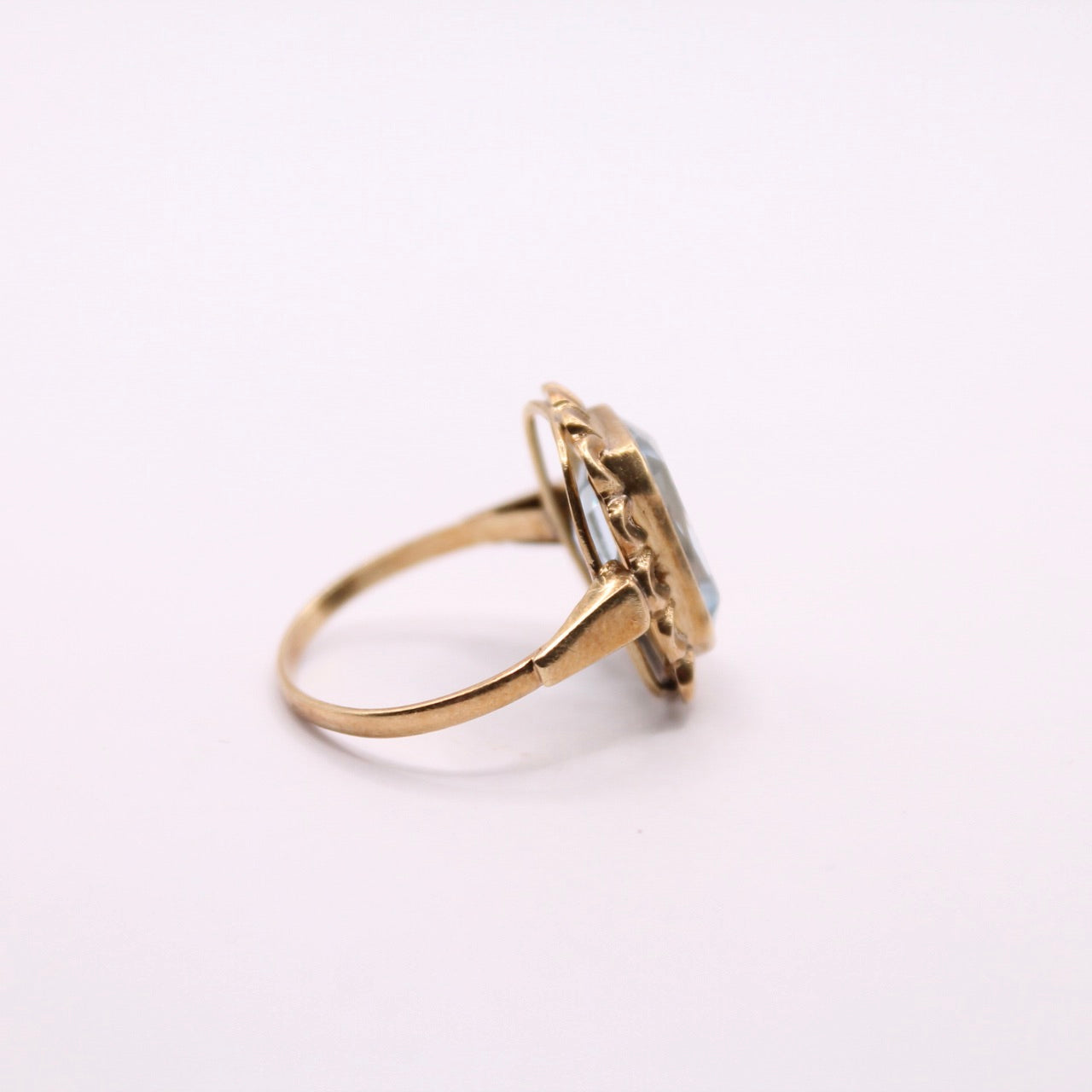 Aquamarine Statement Ring