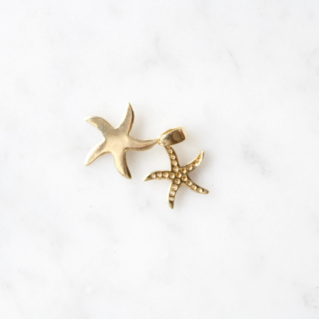 Double Starfish Charm