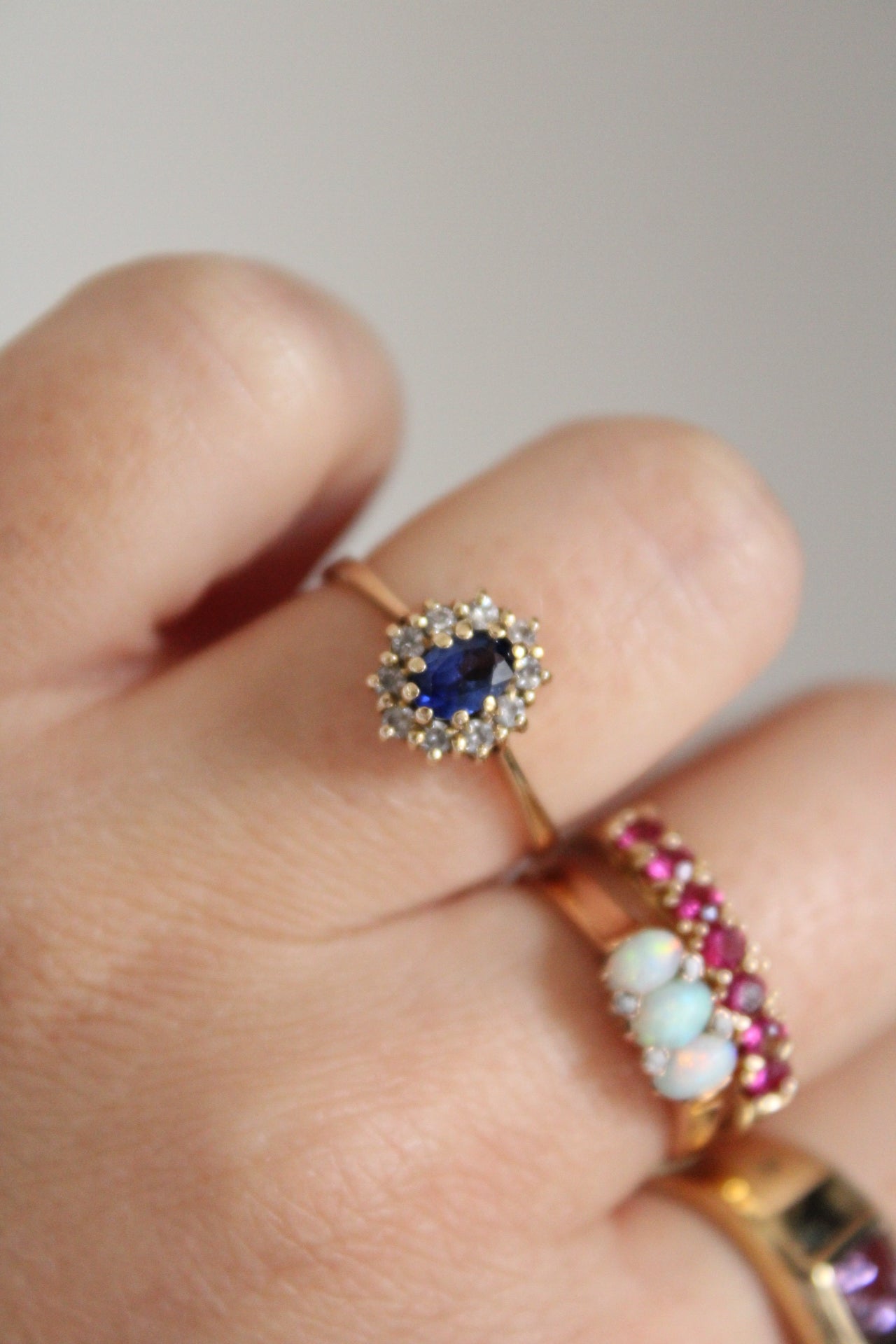 Sapphire Lady Di Ring
