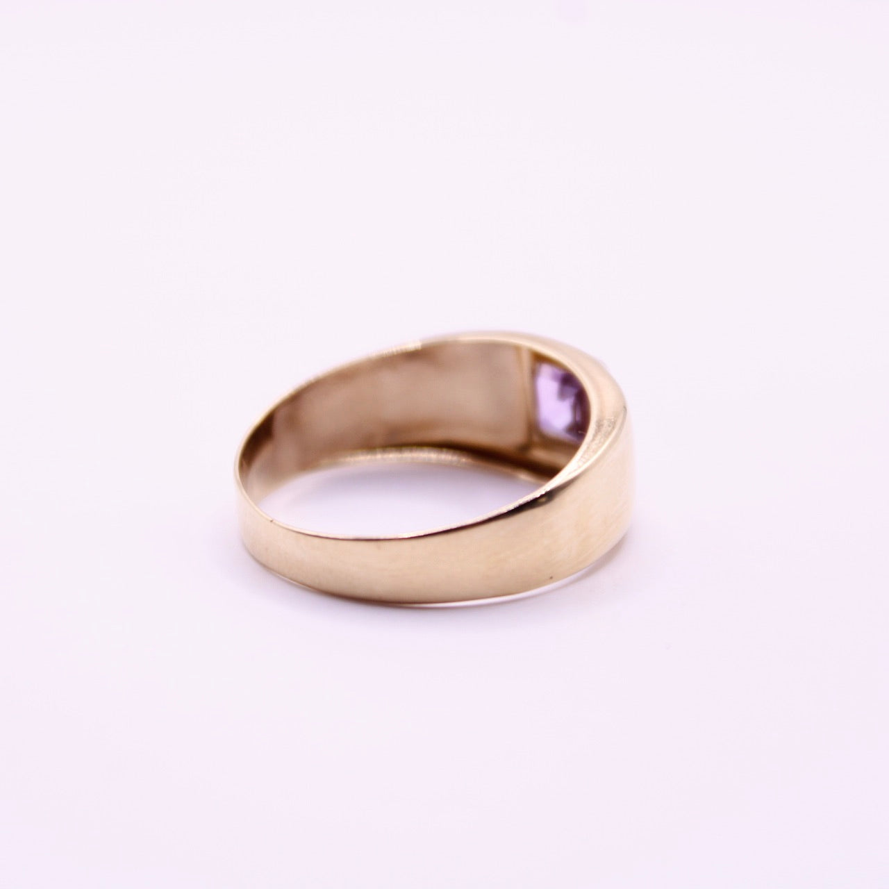 Amethyst Band Ring