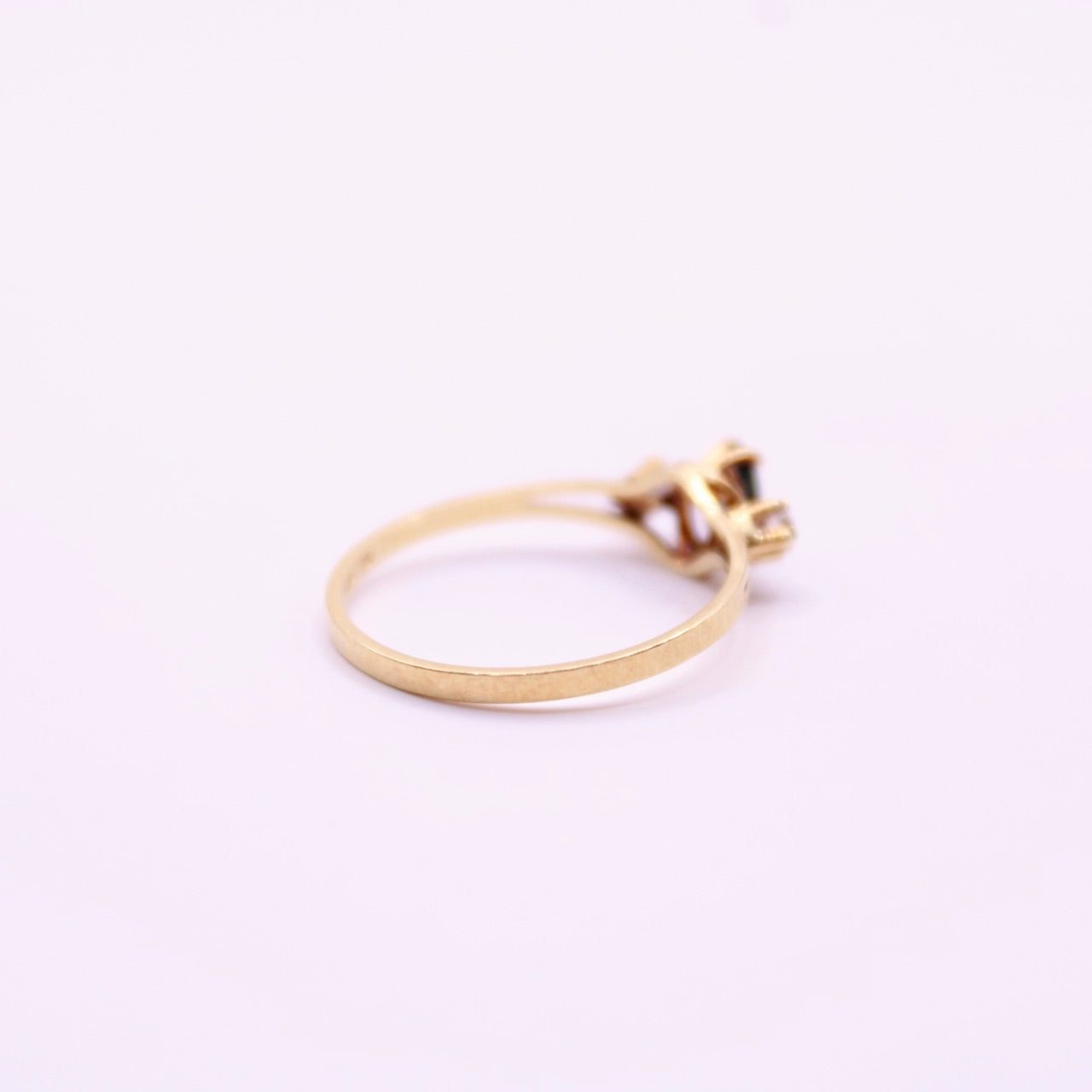 Sapphire & Diamond Trilogy Ring