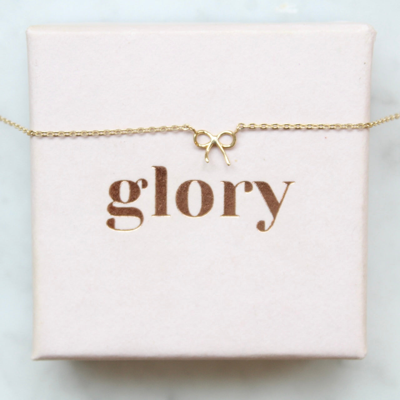 Bow Necklace