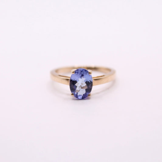 Single Tanzanite Ring