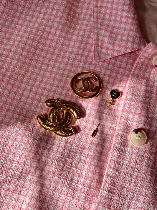 Chanel CC Brooch