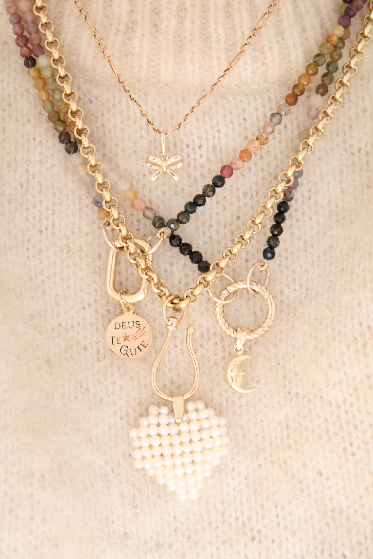 Happy Moon Charm