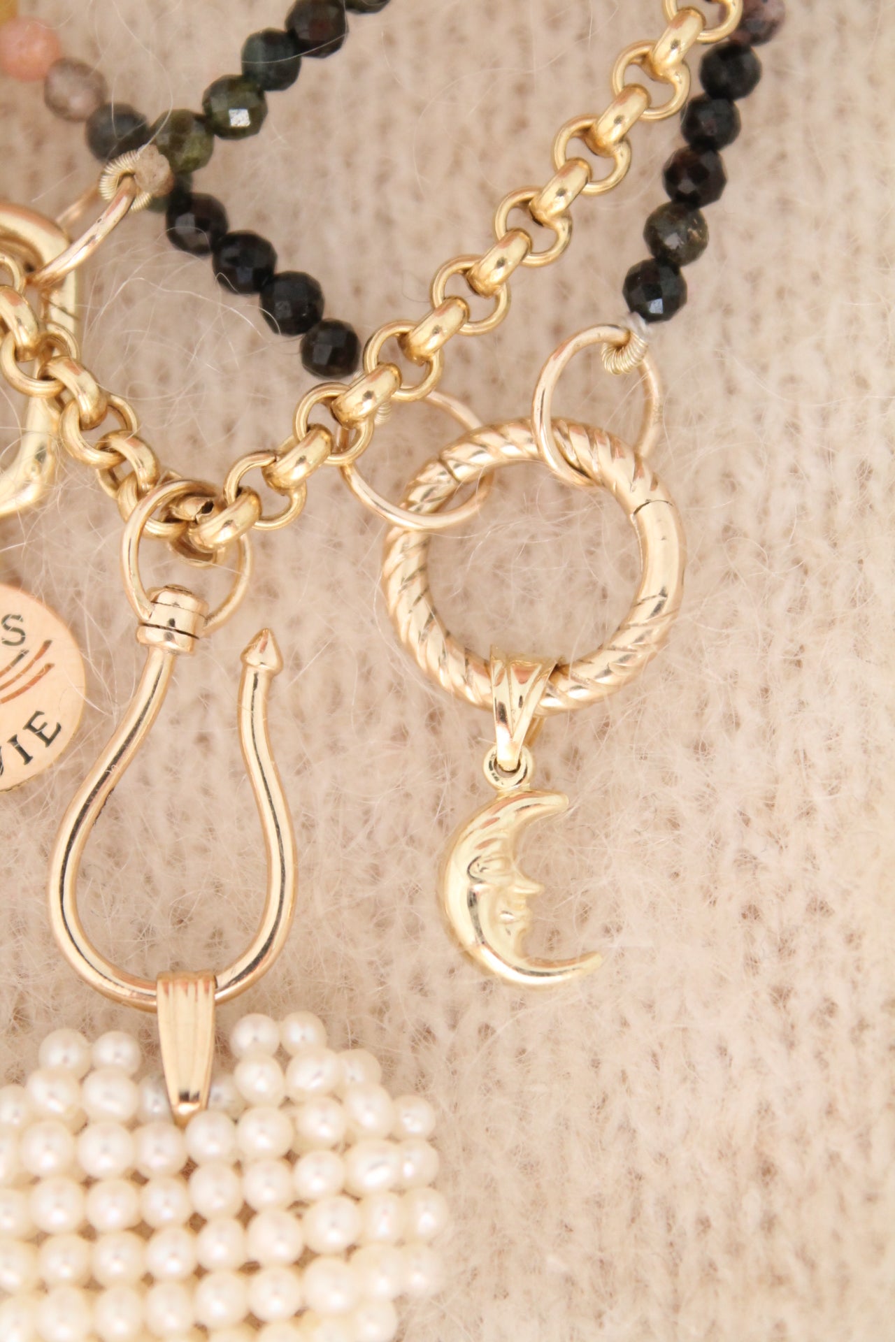 Happy Moon Charm