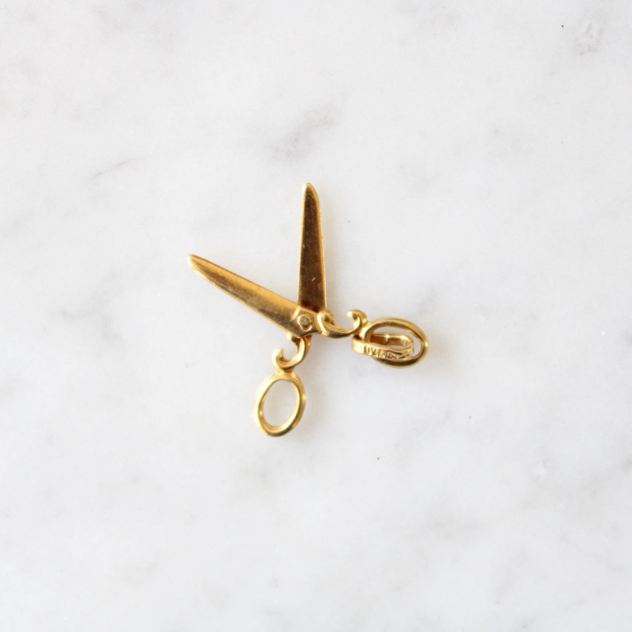 Ornate Scissors Charm