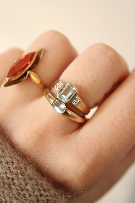 Topaz Band Ring