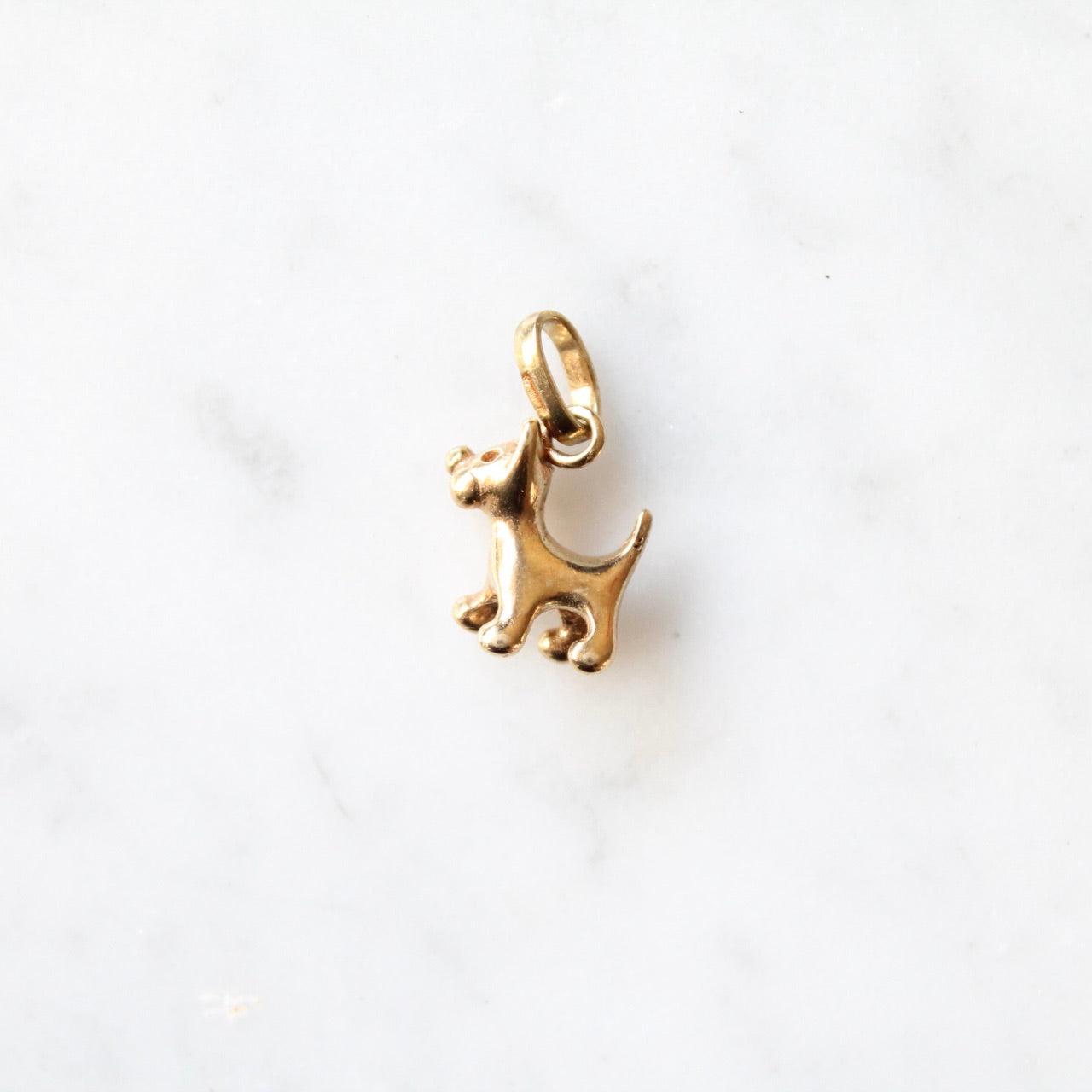 Solid Terrier Dog Charm