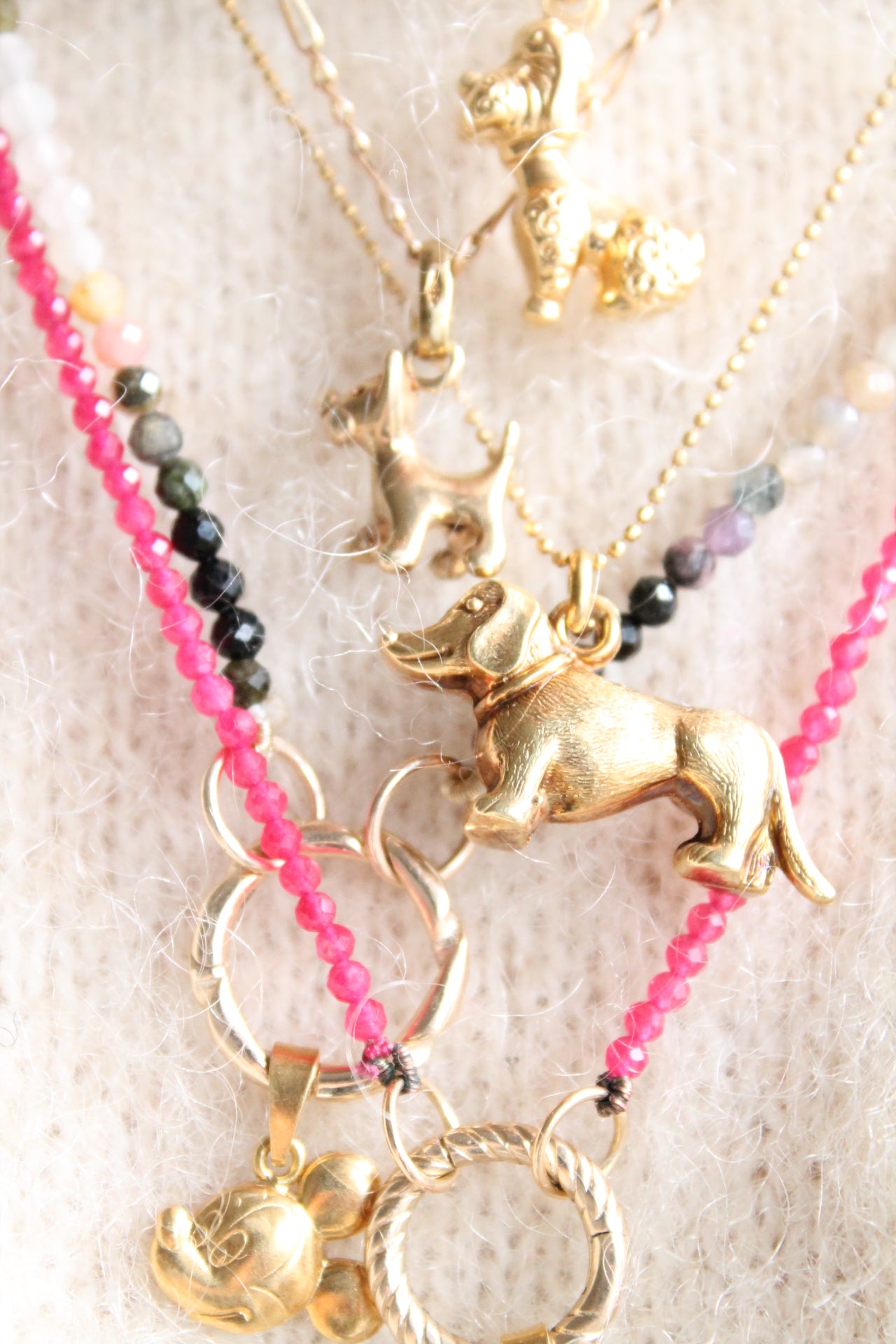 Solid Terrier Dog Charm