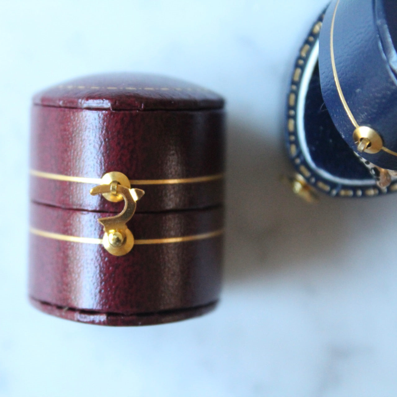 Velvet Heart Ring Box