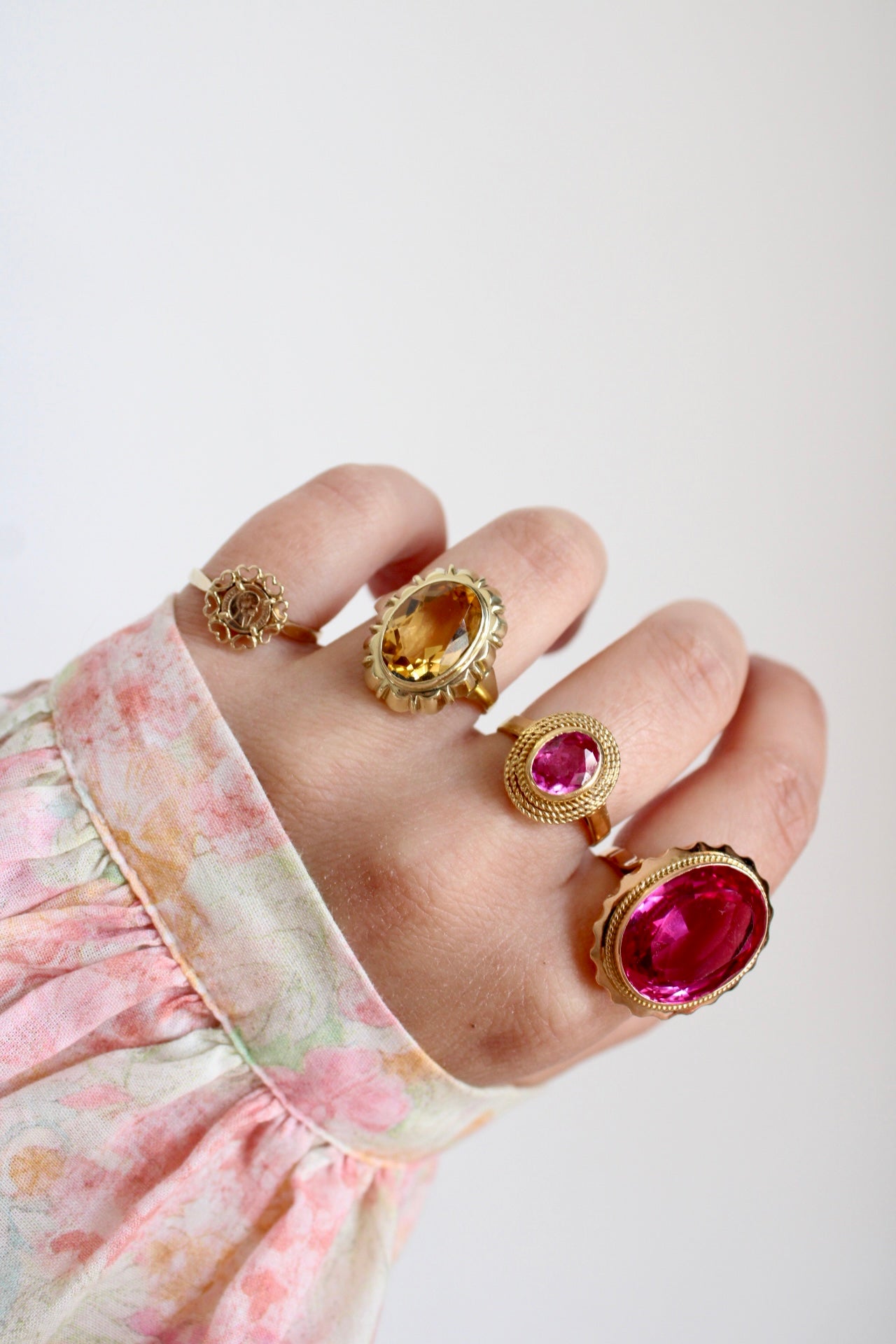 Peso Coin Heart Ring